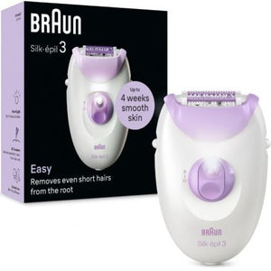 Depiladora Braun Silk Epil Series 3 SE3-000/ Con Cable