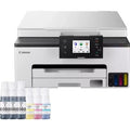 Multifunción Recargable Canon MAXIFY GX1050 MegaTank 3 en 1 WiFi/ Dúplex/ Pack impresora + consumibles XL/ Blanca