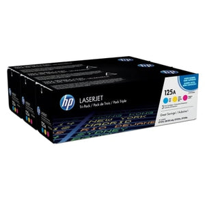 Tóner Original HP nº125A Multipack/ Cian/ Magenta/ Amarillo
