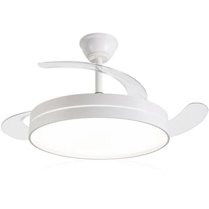 Ventilador de Techo Daewoo con aspas retráctiles DW5008/ 30W/ 3 Aspas/ 6 Velocidades