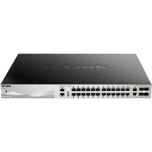 Switch Gestionable D-Link DGS-3130-30PS/E 26 Puertos/ RJ-45 10/100/1000/ SFP
