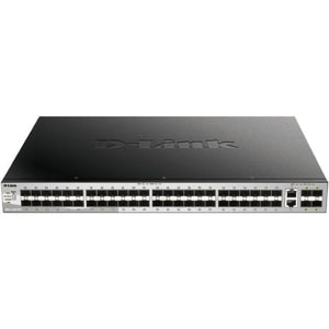 Switch Gestionable D-Link DGS-3130-54S/E 2 Puertos/ RJ-45 10Gbps/ SFP/ PoE