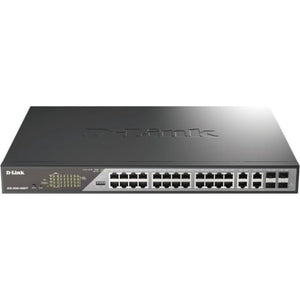Switch Gestionable D-Link DSS-200G-28MPP 24 Puertos/ RJ-45 10/100/1000/ PoE++/ SFP