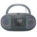 Radio CD Fonestar BOOM-GO-G/ 13W/ Gris