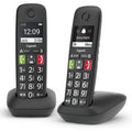 Teléfono Inalámbrico Gigaset E290/ Pack DUO/ Negro