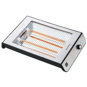 Tostador Grunkel TSP-INOX/ 600W/ Plata