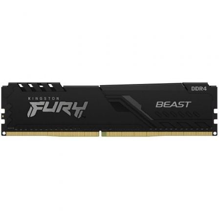 Memoria RAM Kingston FURY Beast RGB 16GB/ DDR4/ 3600MHz/ 1.35V/ CL18/ DIMM