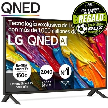 Televisor LG QNED 50QNED84A6C 50"/ Ultra HD 4K/ Smart TV/ WiFi