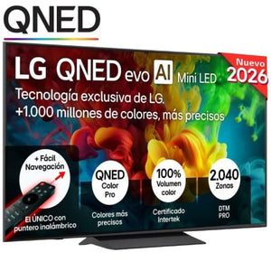 Televisor LG QNED 55QNED83B6A 55"/ Ultra HD 4K/ Smart TV/ WiFi