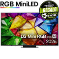 Televisor LG Mini RGB evo AI MRGB86 65MRGB86B6A 65"/ Ultra HD 4K/ Smart TV/ WiFi