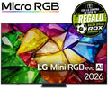 Televisor LG Micro RGB evo AI MRGB86 65MRGB86B6A 65"/ Ultra HD 4K/ Smart TV/ WiFi