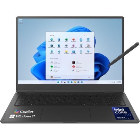 Portátil Convertible LG Gram Pro 2en1 16T90TP-K.AD88B Intel Core Ultra 7-255H/ 32GB/ 1TB SSD/ 16" Táctil/ Win11