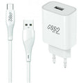 Cargador de Pared Myway MYWEPAK0002/ 1xUSB + Cable USB Tipo-C/ 15W