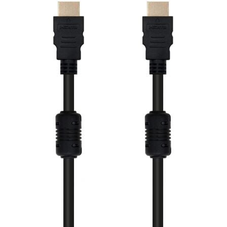 Cable HDMI 1.4 Nanocable 10.15.1810/ HDMI Macho - HDMI Macho/ 10m/ Negro