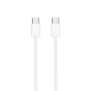 Cable USB 2.0 Tipo-C Nanocable 10.01.6002-CO/ USB Tipo-C Macho - USB Tipo-C Macho/ Hasta 60W/ 480Mbps/ 2m/ Blanco