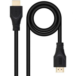 Cable HDMI 1.4 Nanocable 10.15.4703/ HDMI Macho - HDMI Macho/ 3m/ Negro