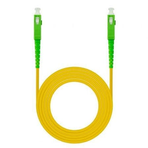 Cable de Fibra Óptica G657A2 Nanocable 10.20.0030/ LSZH/ 30m/ Amarillo