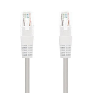 Cable de Red RJ45 UTP Nanocable 10.20.0101-W Cat.5e/ 1m/ Blanco