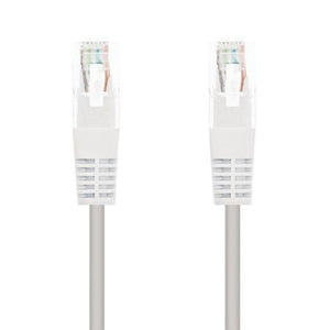 Cable de Red RJ45 UTP Nanocable 10.20.0400-W Cat.6/ 50cm/ Blanco