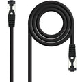 Cable de Red RJ45 SSTP Nanocable 10.20.2001-BK Cat.8.1/ 1m/ Negro