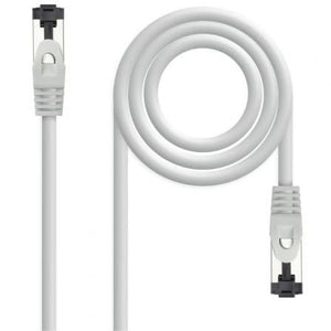 Cable de Red RJ45 SSTP Nanocable 10.20.2003 Cat.8.1/ 3m/ Gris