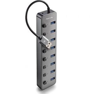 Hub USB NGS IHUB8 / 8xUSB 3.0/ Gris