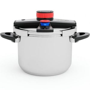Olla a Presión Orbegozo HP 6200/ 6L/ Acero Inoxidable/ Apta para Inducción