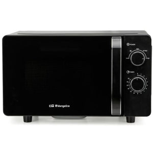 Microondas Orbegozo MI 2061 CE/ 700W/ Capacidad 20L/ Negro