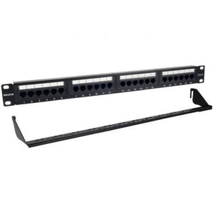 Patch Panel Phasak PU 2424/ 24 Puertos/ Cat.6/ Altura 1U/ Gestión de Cables