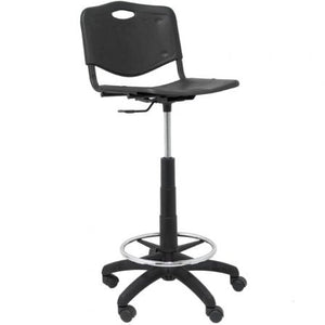 Taburete Piqueras y Crespo Robledo PVC T26GNI840RN/ Negro