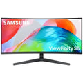 Monitor Profesional Ultraparonámico Curvo Samsung ViewFinity S5 S34H550GAU 34"/ UWQHD/ Negro