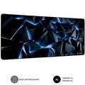 Alfombrilla Subblim Blue Obsidian XL/ 900 x 400 x 3 mm