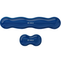KIT ALFOMBRILLA TECLADO + RATON WRIST REST AZUL OSCURO SUBBLIM