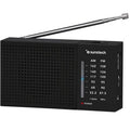 Radio Portátil Sunstech RPS412/ a Pilas/ Negra