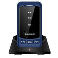 Teléfono Móvil Sunstech CELT25BL para Personas Mayores/ Azul