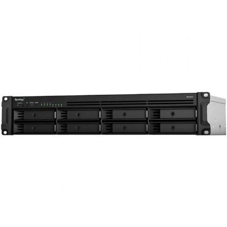 NAS Synology RackStation RS1221+ / 8 Bahías 3.5"-2.5"/ 4GB DDR4/ Formato Rack