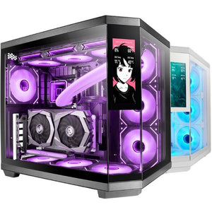 CAJA SEMITORRE ATX MC3T CORELCD NEGRO MARS GAMING