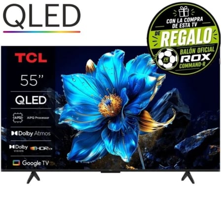 Televisor TCL QLED 55T69C 55"/ Ultra HD 4K/ Smart TV/ WiFi