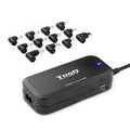 Cargador de Portátil TooQ TQLC-90BS02AT/ 90W/ 2xUSB/ Automático/ 12 Conectores/ Voltaje 12-20V