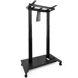 Soporte de Suelo Eléctrico/ Inclinable/ Ajustable con Ruedas TooQ UROS FSM03-B para TV 52-84"/ hasta 100kg