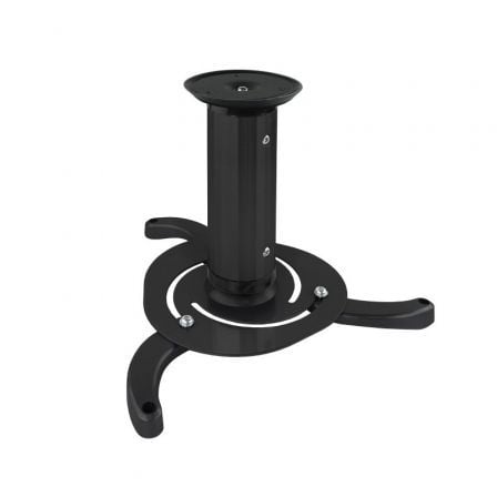 Soporte de Techo para Proyector TooQ PJ1010TN-B/ Inclinable/ Giratorio/ hasta 10kg