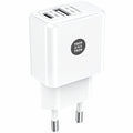 Cargador de Pared Tech One Tech TEC2904/ 1xUSB Tipo-C/ 1xUSB/ 12W/ Blanco