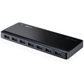Hub USB 3.0 TP-Link UH700/ 7xUSB/ 1xMicroUSB DC/ Negro