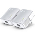 Adaptador Powerline TP-Link TL-PA4010Kit 600Mbps/ Alcance 300m/ Pack de 2