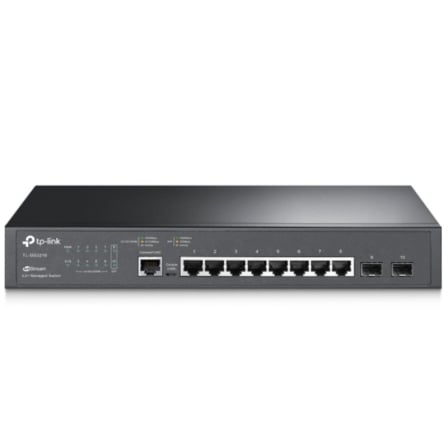 Switch Gestionable TP-Link Omada TL-SG3210 10 Puertos/ RJ-45 10/100/1000/ SFP