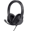Auriculares Trust Ayda Max/ con Micrófono/ Jack 3.5/ Negros