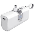 Powerbank 5000mAh Trust Pacto 26105/ 18W/ Blanca