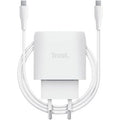 Cargador de Pared GaN Trust Maxo 45W/ 1xUSB Tipo-C/ Incluye Cable USB Tipo-C/ 45W