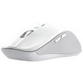 Ratón Ergonómico Inalámbrico Trust Ferro/ Hasta 3200 DPI/ Blanco