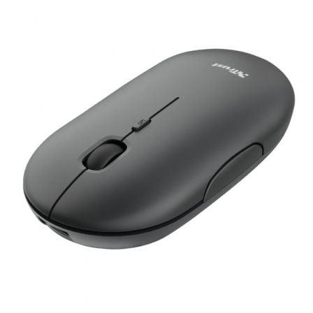 Ratón Inalámbrico Trust Puck/ Batería recargable/ Hasta 1600 DPI